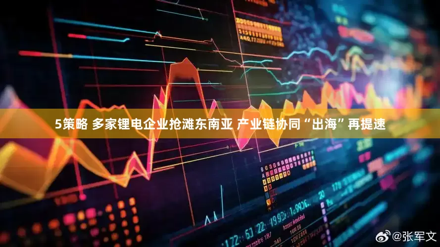5策略 多家锂电企业抢滩东南亚 产业链协同“出海”再提速